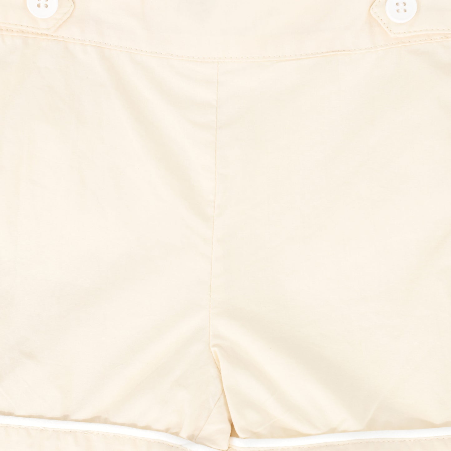 BAMBOO CREAM PIPED SAILOR SHORTS