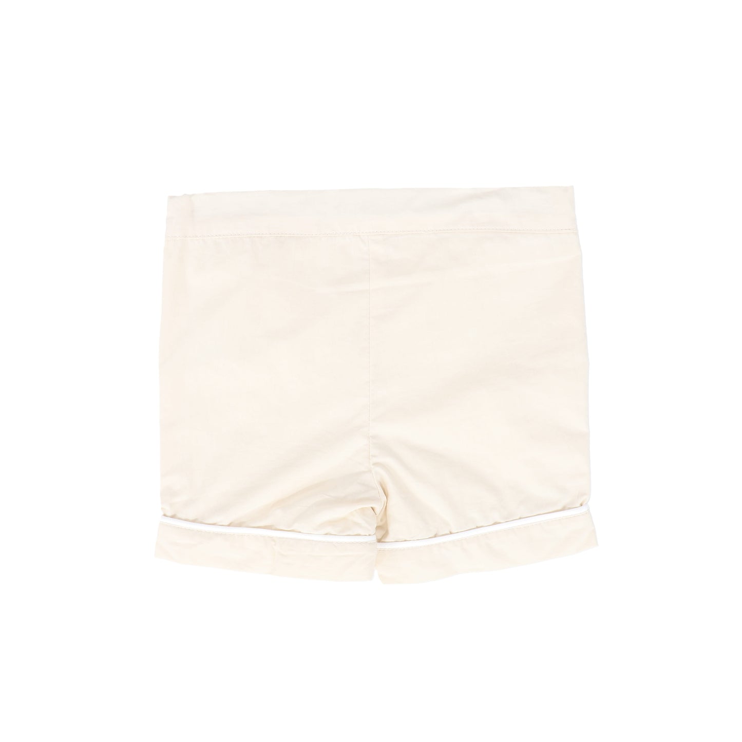 BAMBOO CREAM PIPED SAILOR SHORTS