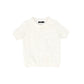 BAMBOO IVORY POINTELLE KNIT SWEATER [FINAL SALE]