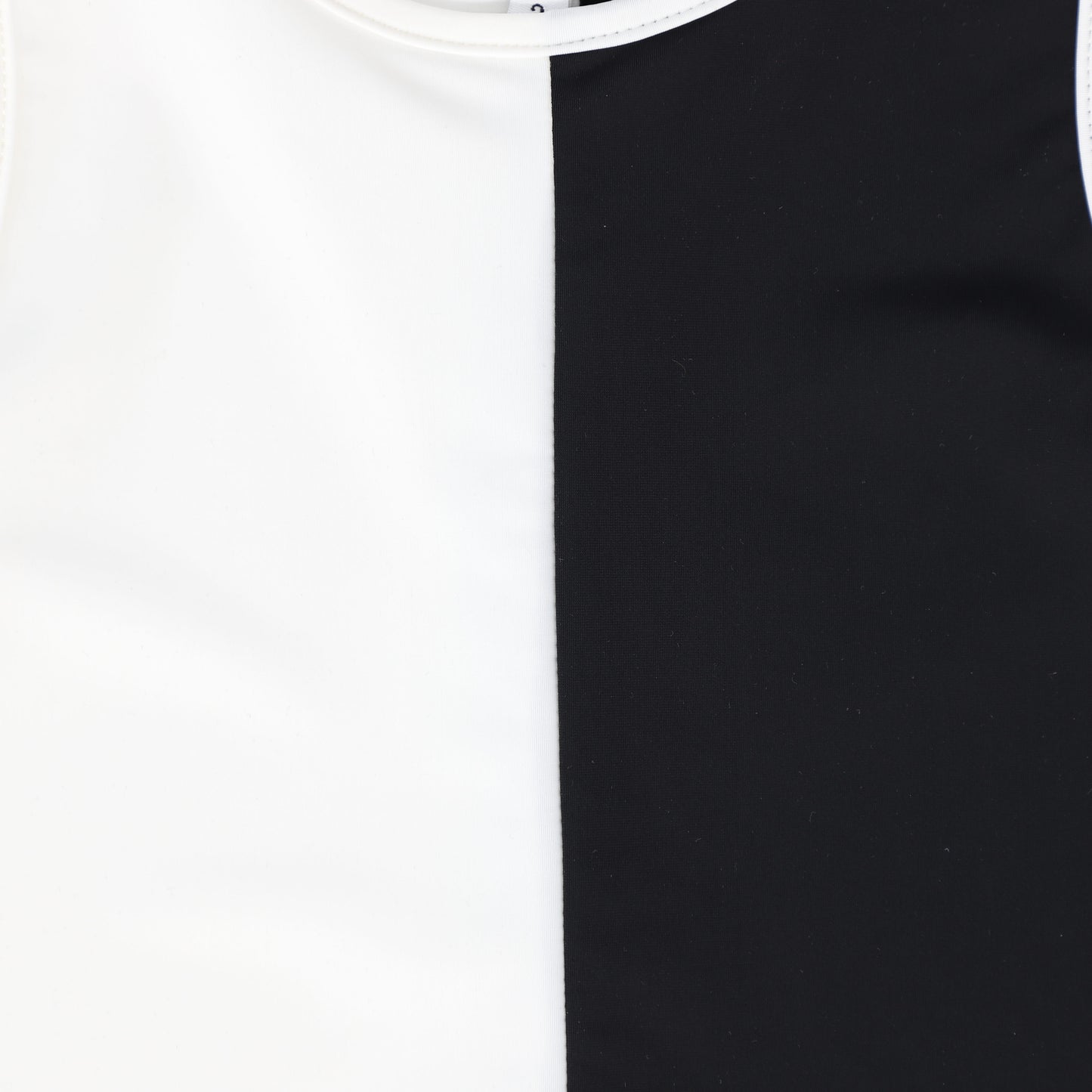 WATER CLUB BLACK/WHITE COLORBLOCK SWIM TANK