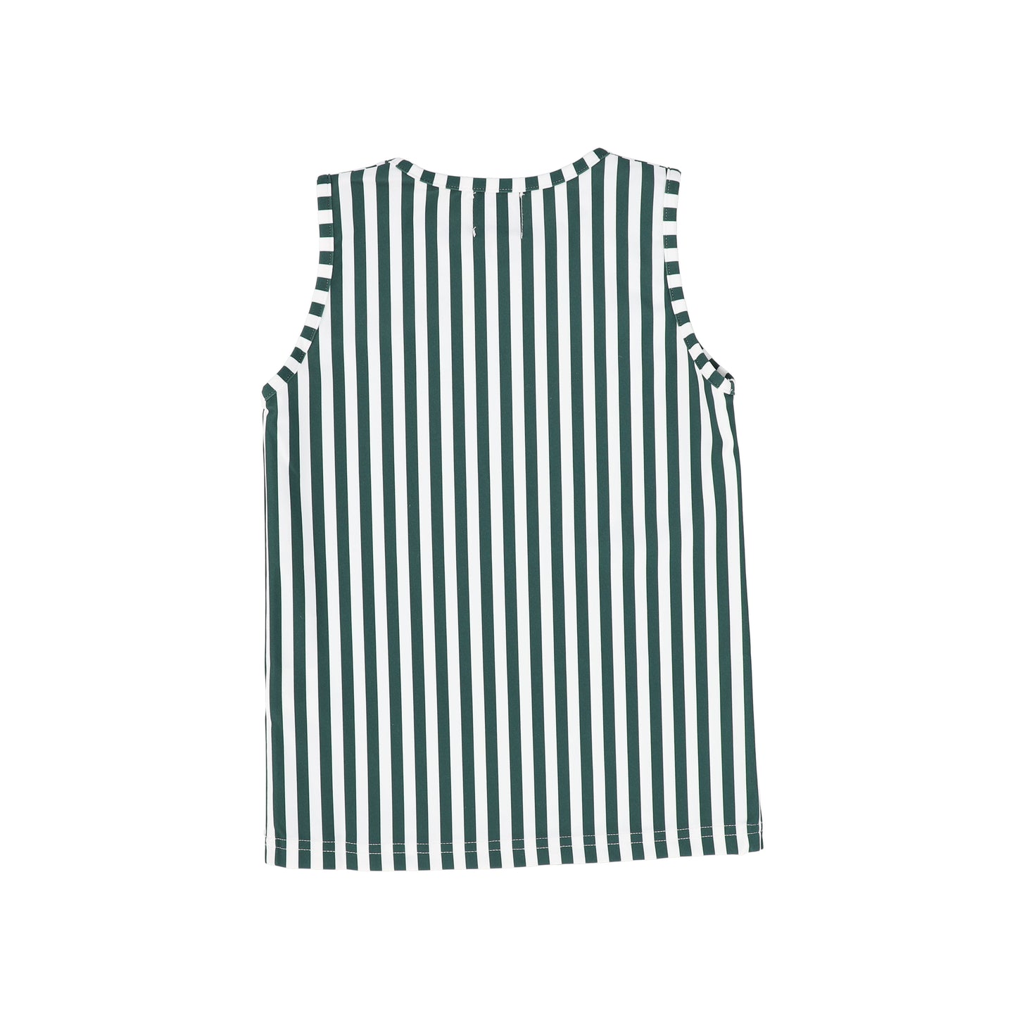 WATER CLUB GREEN STRIPED SWIM TANK