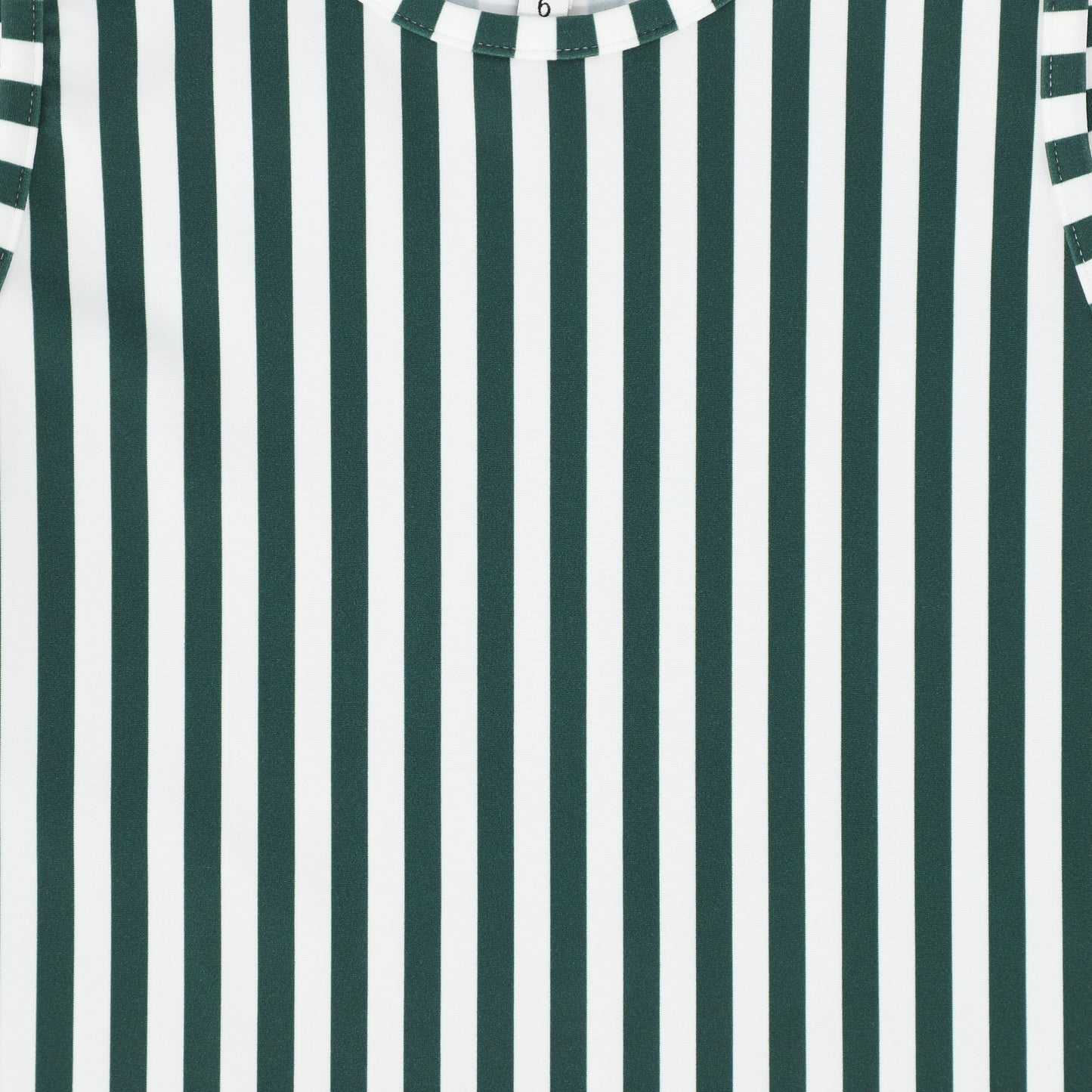 WATER CLUB GREEN STRIPED SWIM TANK