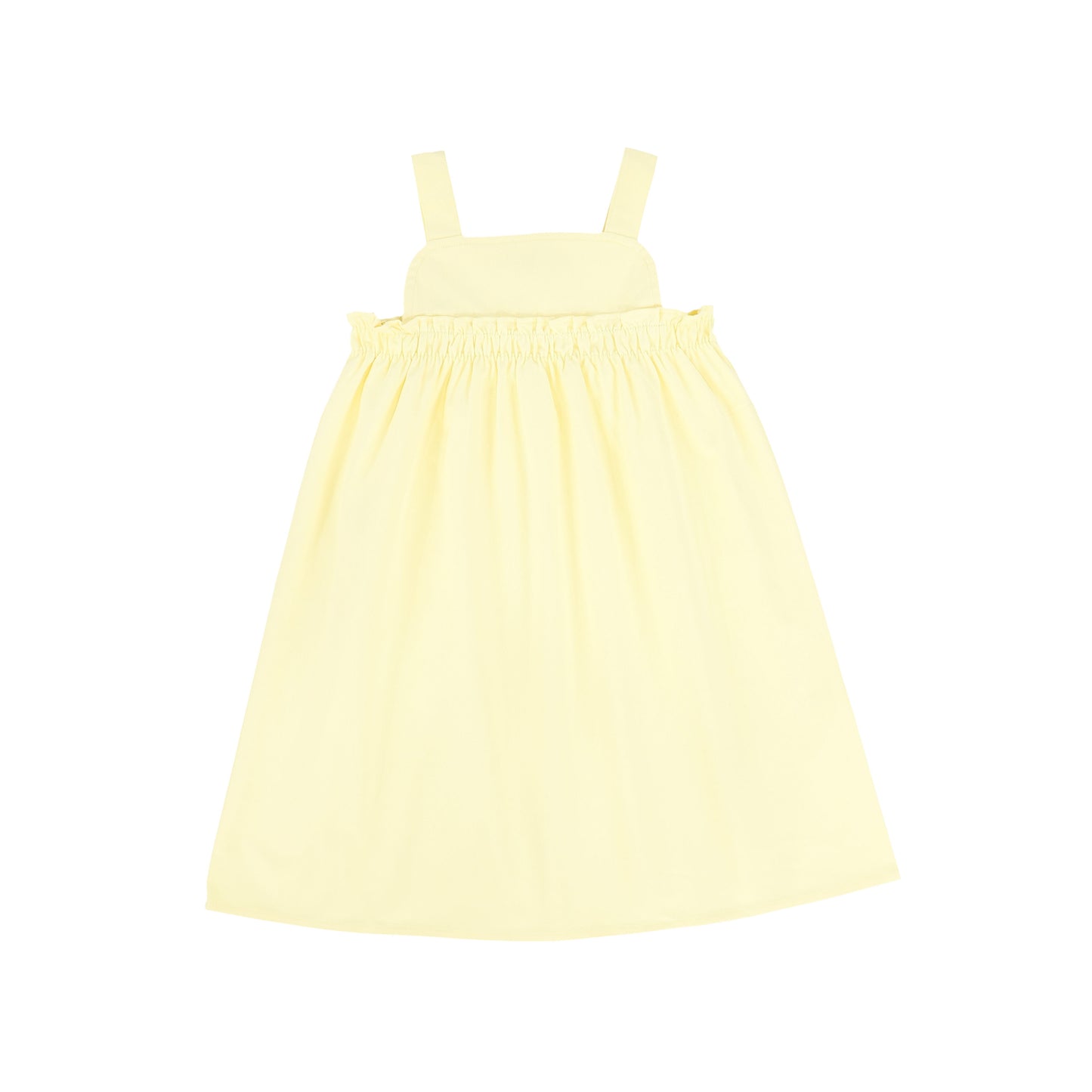 BAMBOO YELLOW HIGH WAISTED RUFFLE JUMPER