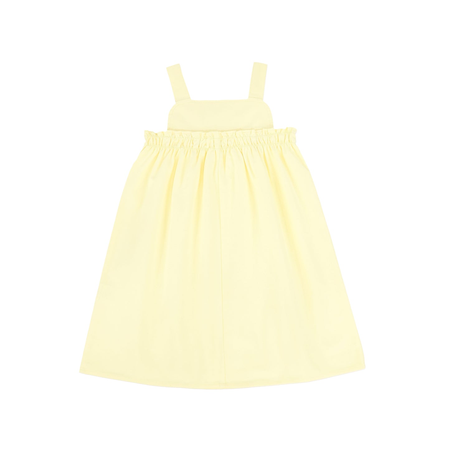 BAMBOO YELLOW HIGH WAISTED RUFFLE JUMPER