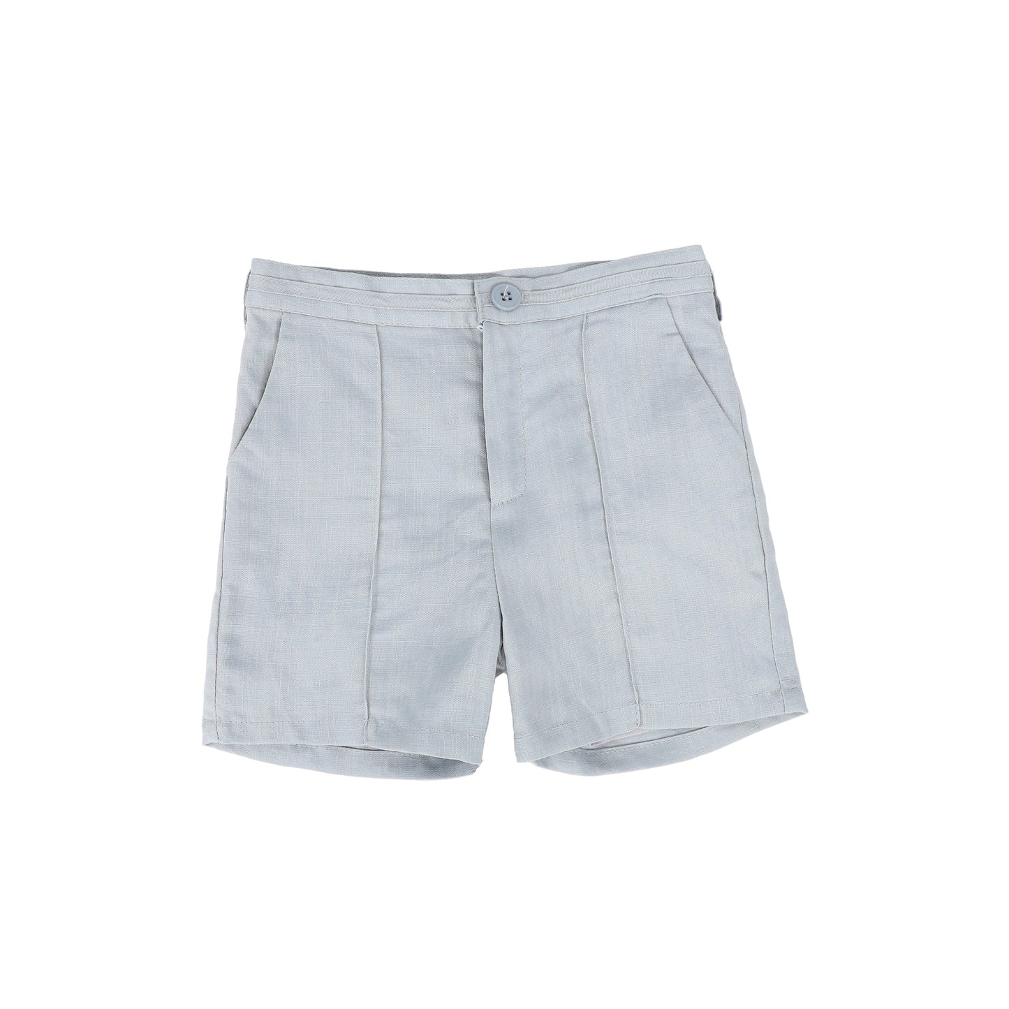 BACE COLLECTION LIGHT BLUE RIBBON TRIM SHORTS