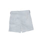 BACE COLLECTION LIGHT BLUE RIBBON TRIM SHORTS