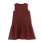 HELLO YELLOW BURGUNDY DENIM SEAM JUMPER