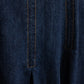 VIBE BLUE DENIM WIDE PLEAT MIDI SKIRT