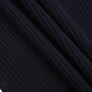 VALEN VEE NAVY RIBBED RUFFLE COLLAR SWEATER
