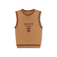 VIBE CAMEL TRIM DETAIL VEST