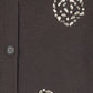 TUSTELLO GREY SCATTERED RHINESTONE CARDIGAN