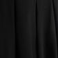 VIBE BLACK PONTI PANELED MIDI SKIRT
