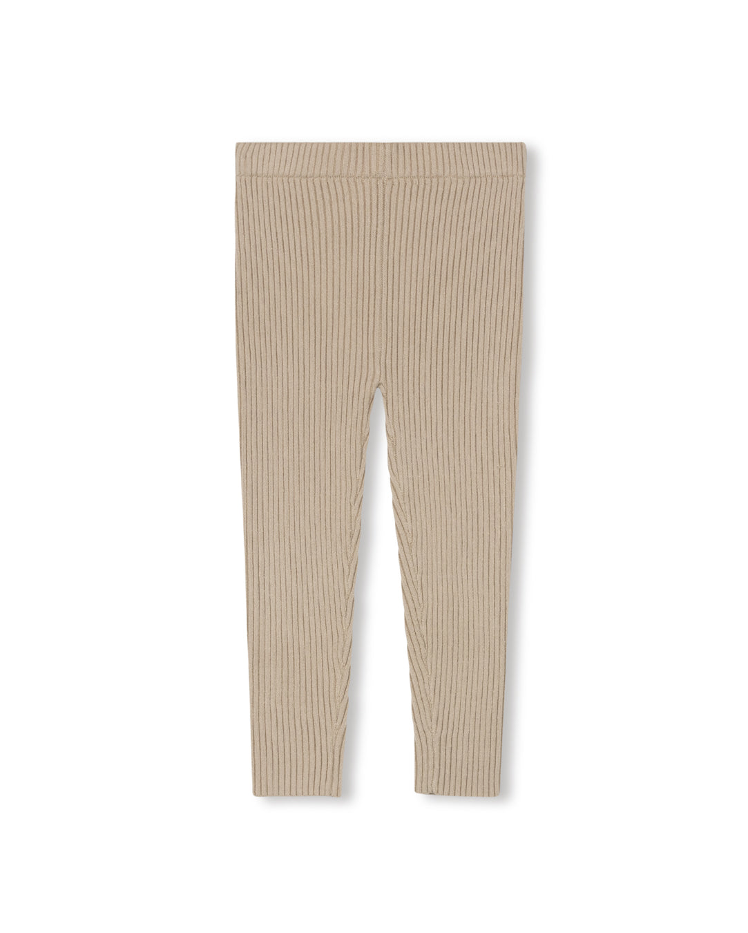 ONE CHILD TAN KNIT LEGGING