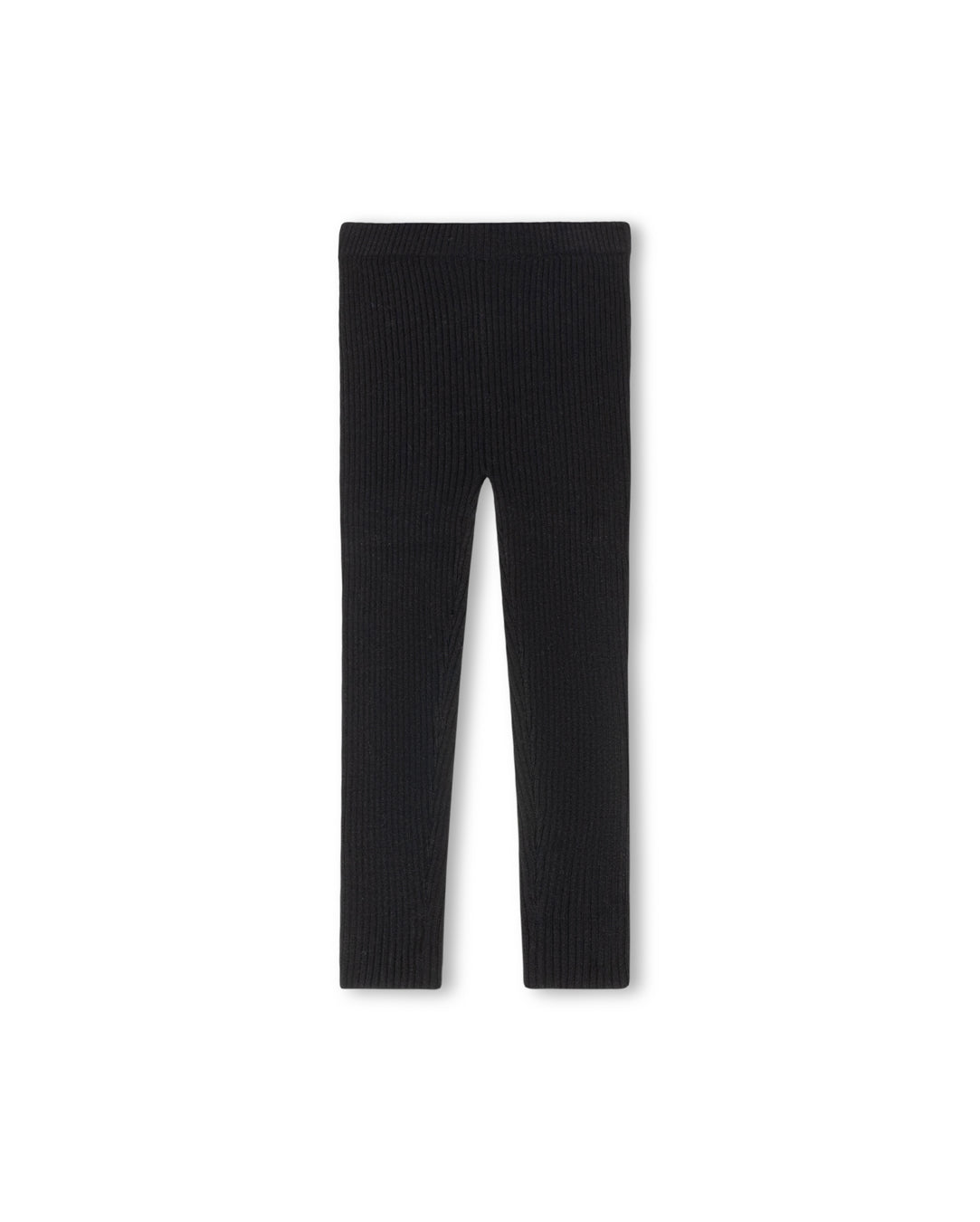 ONE CHILD BLACK KNIT LEGGING