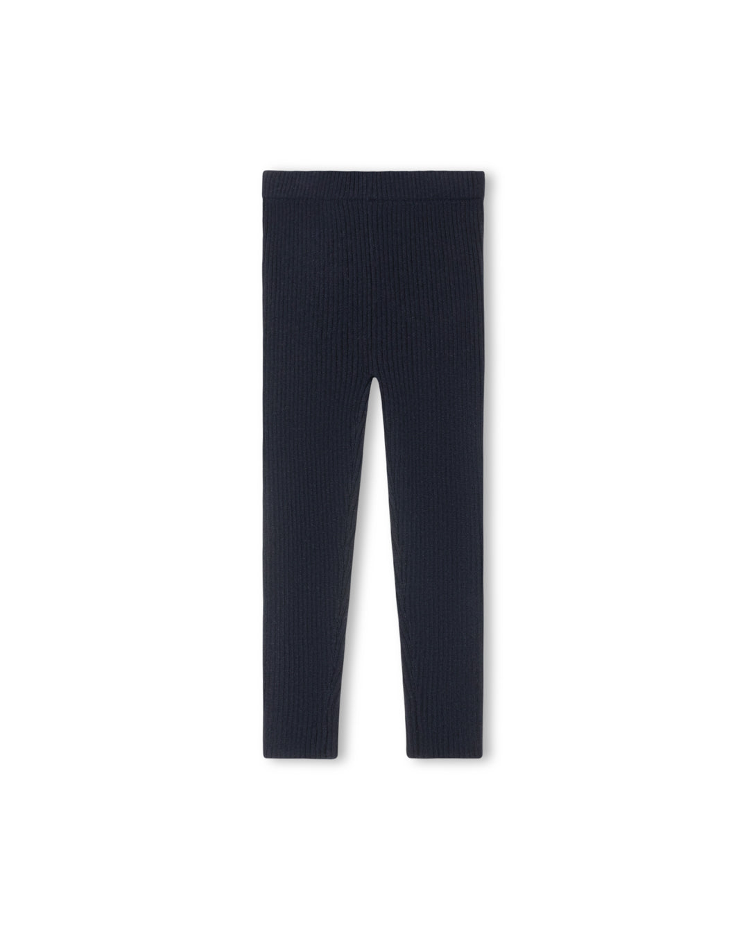 ONE CHILD NAVY KNIT LEGGING