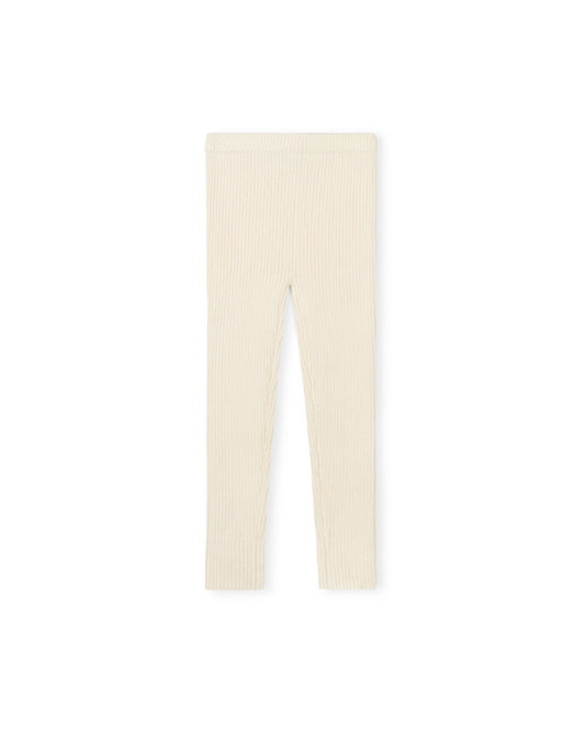 ONE CHILD CREAM KNIT LEGGING