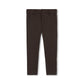HARPER JAMES BROWN WOOL SLIM PANTS