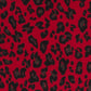 VIBE RED LEOPARD PRINT MOCKNECK