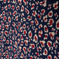 VIBE NAVY LEOPARD PRINT MOCKNECK