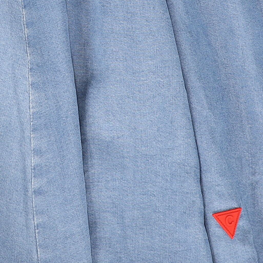 CABANA DENIM SMOCKED SKIRT