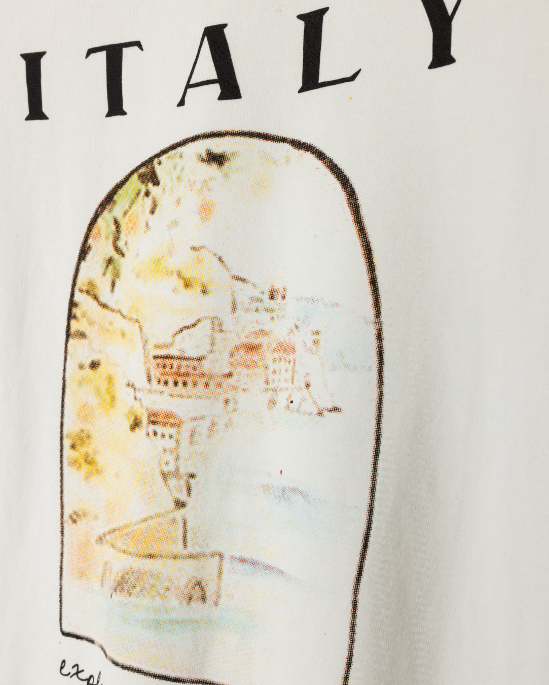 CABANA WHITE DOME PRINTED T-SHIRT