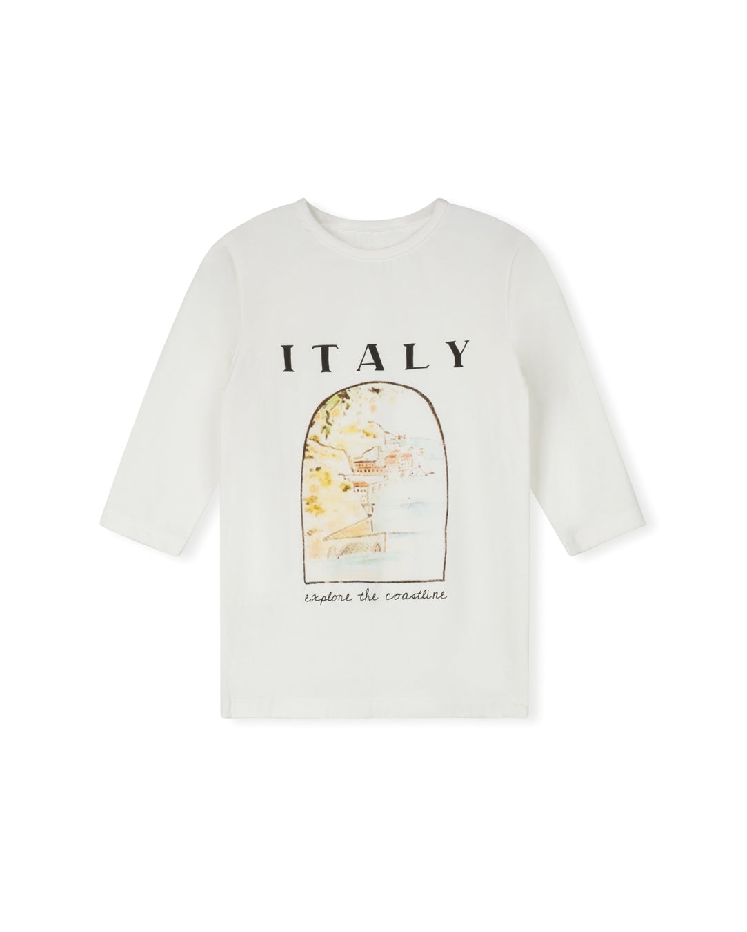 CABANA WHITE DOME PRINTED T-SHIRT