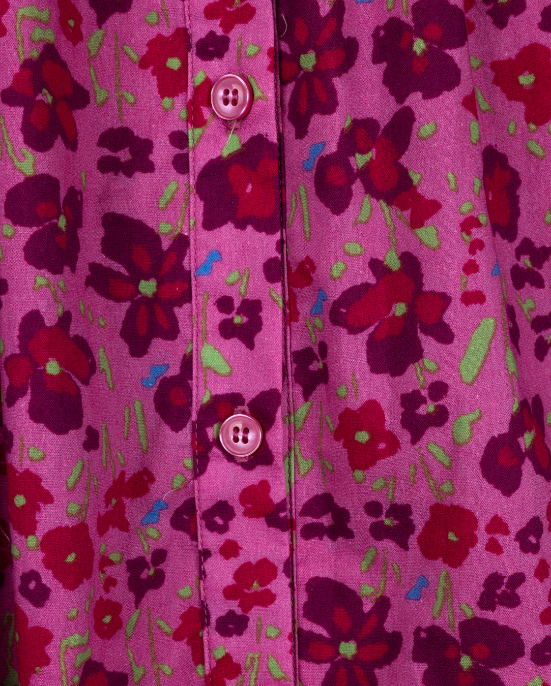 PAPILLON FUCHSIA PINK FLORAL COLLAR DRESS