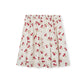 PAPILLON IVORY CHERRY PRINT SKIRT