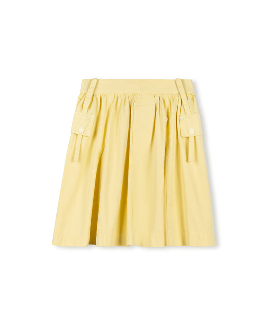 PHIL AND PHOEBE YELLOW POCKET SKIRT