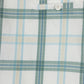 ONE CHILD GREEN PLAID SHORTS SET