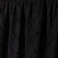 PAPILLON BLACK EYELET MAXI DRESS
