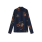 MINIMAL FLORAL PRINTED MOCKNECK/JUMPER SET