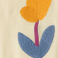 LILOU CREAM EMBROIDERED FLOWER PATCH SWEATER