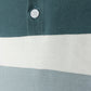 DUKE + PORT TEAL PIQUE STRIPE POLO [FINAL SALE]