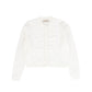 ONE CHILD IVORY POINTELLE CARDIGAN