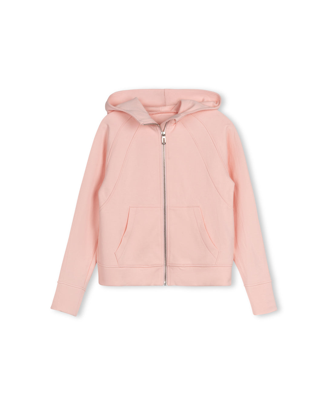CABANA PINK CROPPED SEAM DETAIL SWEATSHIRT