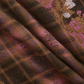 LILOU PINK PLAID EMBROIDERED DRESS