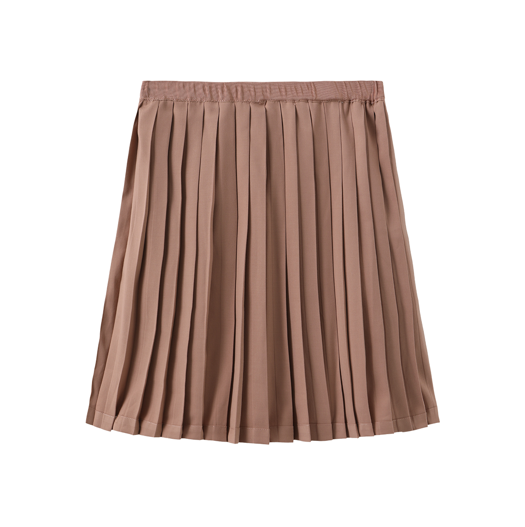 FRENCH HERITAGE MAUVE PLEATED SKIRT