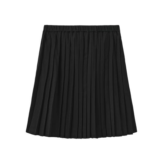 FRENCH HERITAGE BLACK PLEATED SKIRT