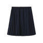 FRENCH HERITAGE NAVY PLEATED SKIRT