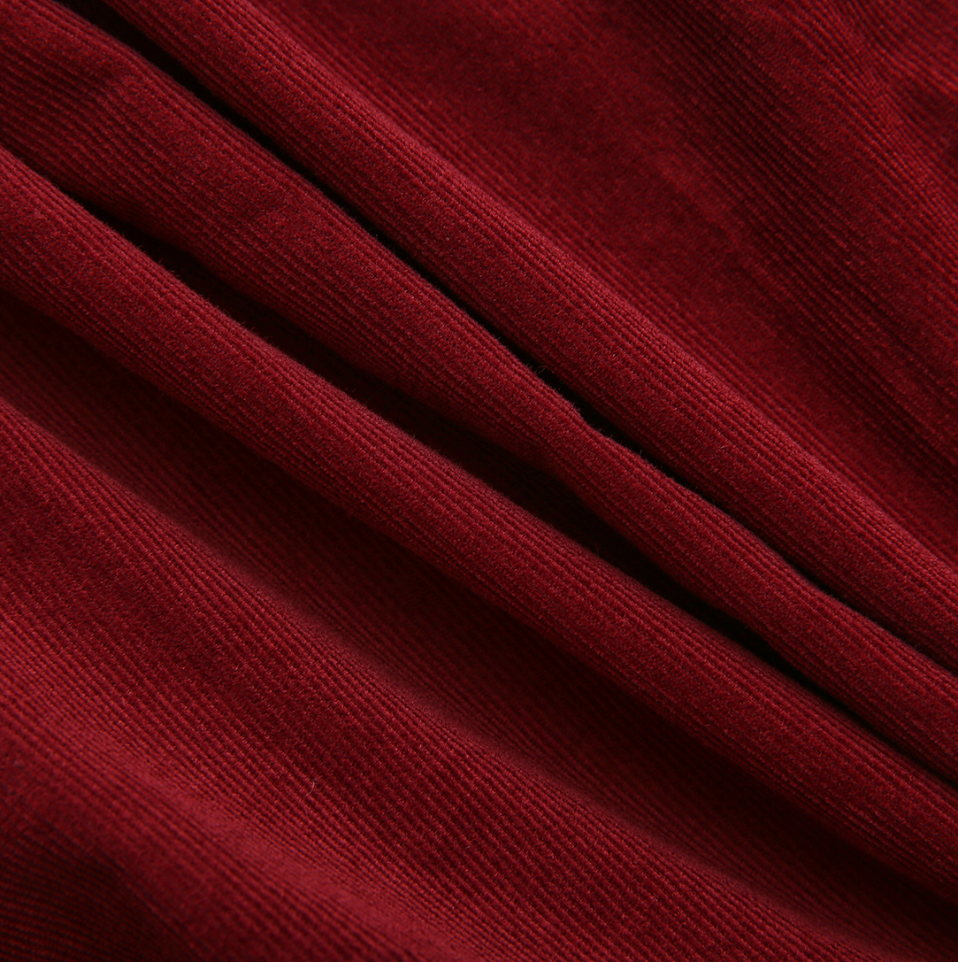 ONE CHILD BURGUNDY SMOCKED DRESS