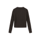VALEN VEE BROWN KNIT SHIMMER CARDIGAN