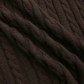 VALEN VEE BROWN KNIT SHIMMER SKIRT