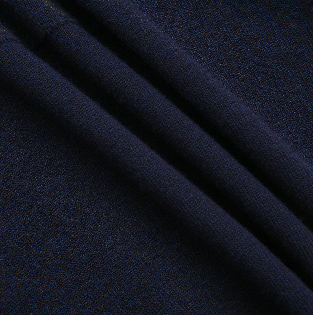 HARPER JAMES NAVY HORSE PATCH KNIT SWEATER SET