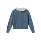 ONE CHILD BLUE KNIT CARDIGAN