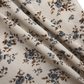 ONE CHILD BEIGE/BLUE FLORAL SCALLOP TRIM BLOUSE