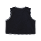 CREATIVE GENIUS NAVY CORDUROY VEST