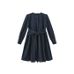 ONE CHILD BLUE VELVET SMOCK TOP DRESS