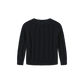FRENCH HERITAGE NAVY CABLE KNIT SWEATER