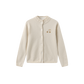 ONE CHILD CREAM CHERRY KNIT CARDIGAN
